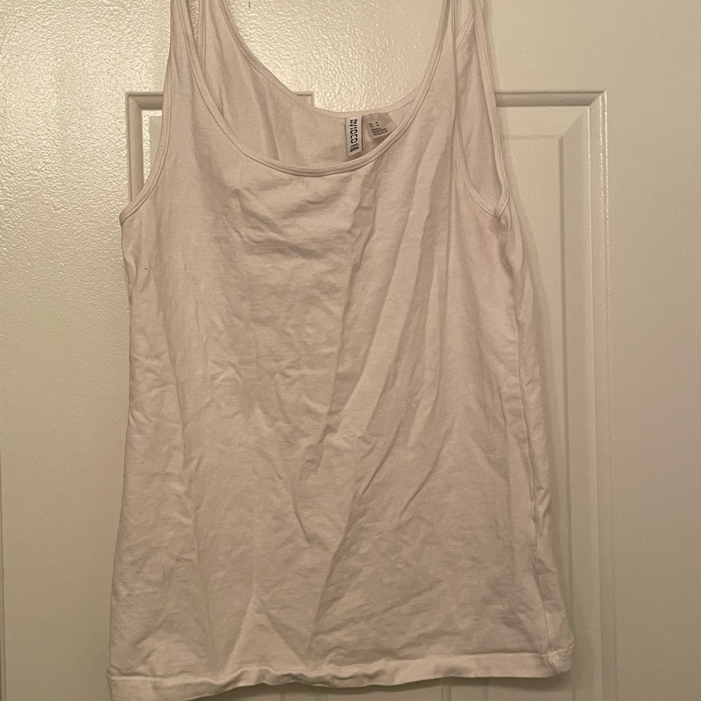 White tank top